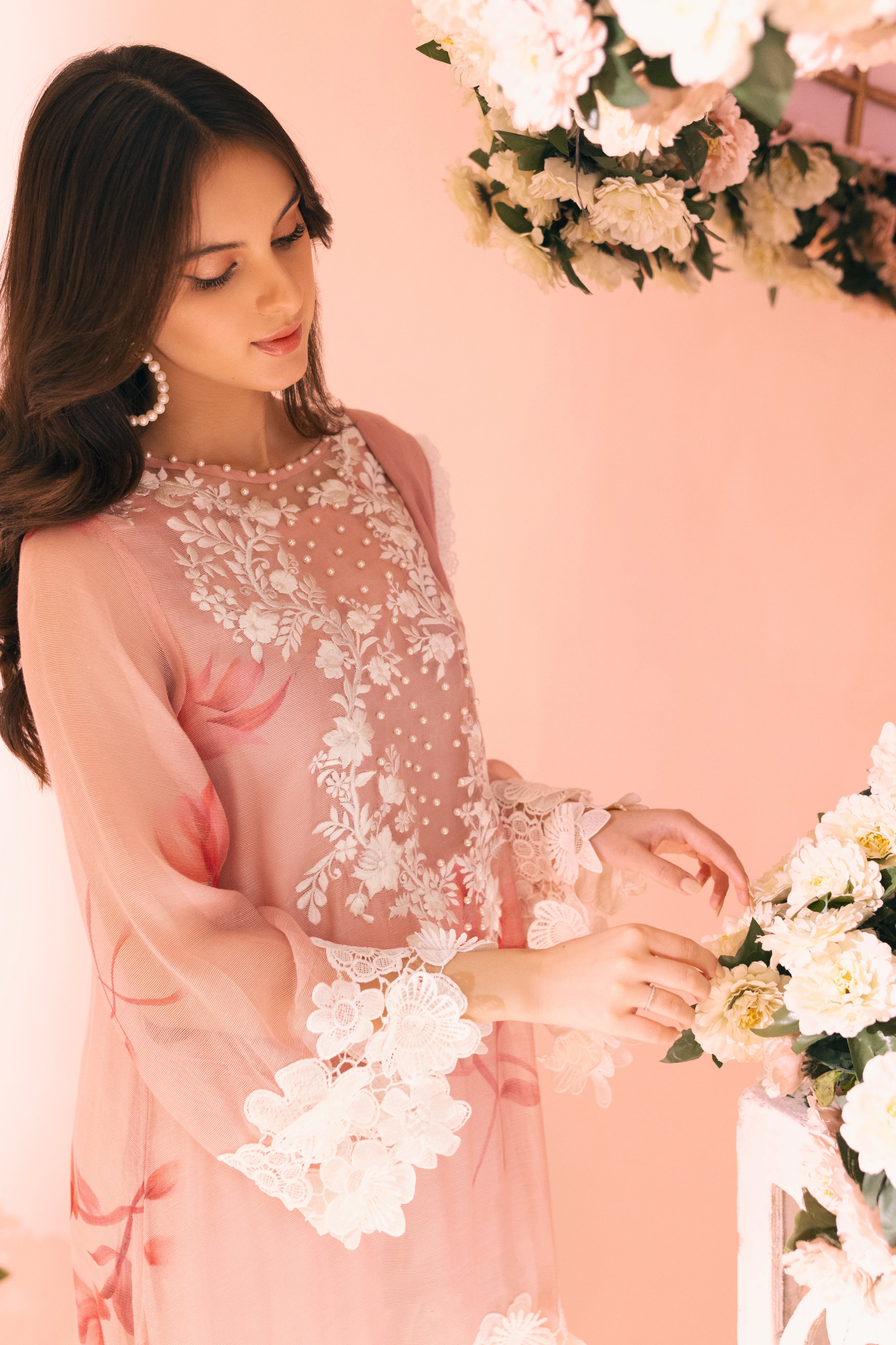 RJ's PRET - INAAYA - PINK ROSE - LUXURY PRET