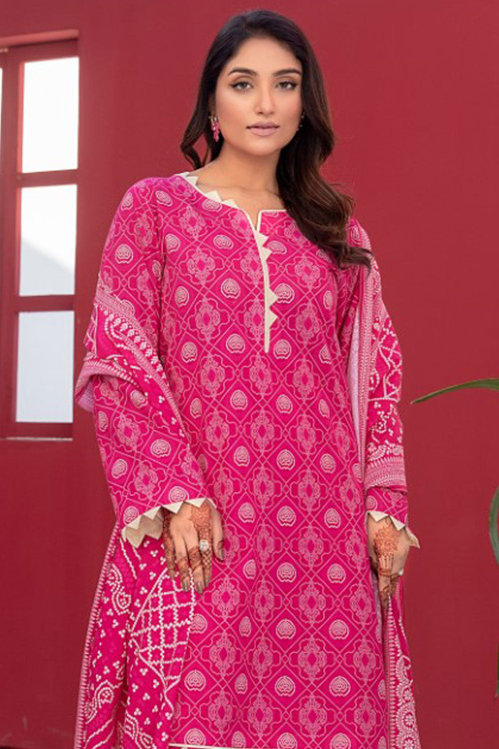 SAFWA GLORIA KHADDAR - SGL-13  - UNSTITCHED