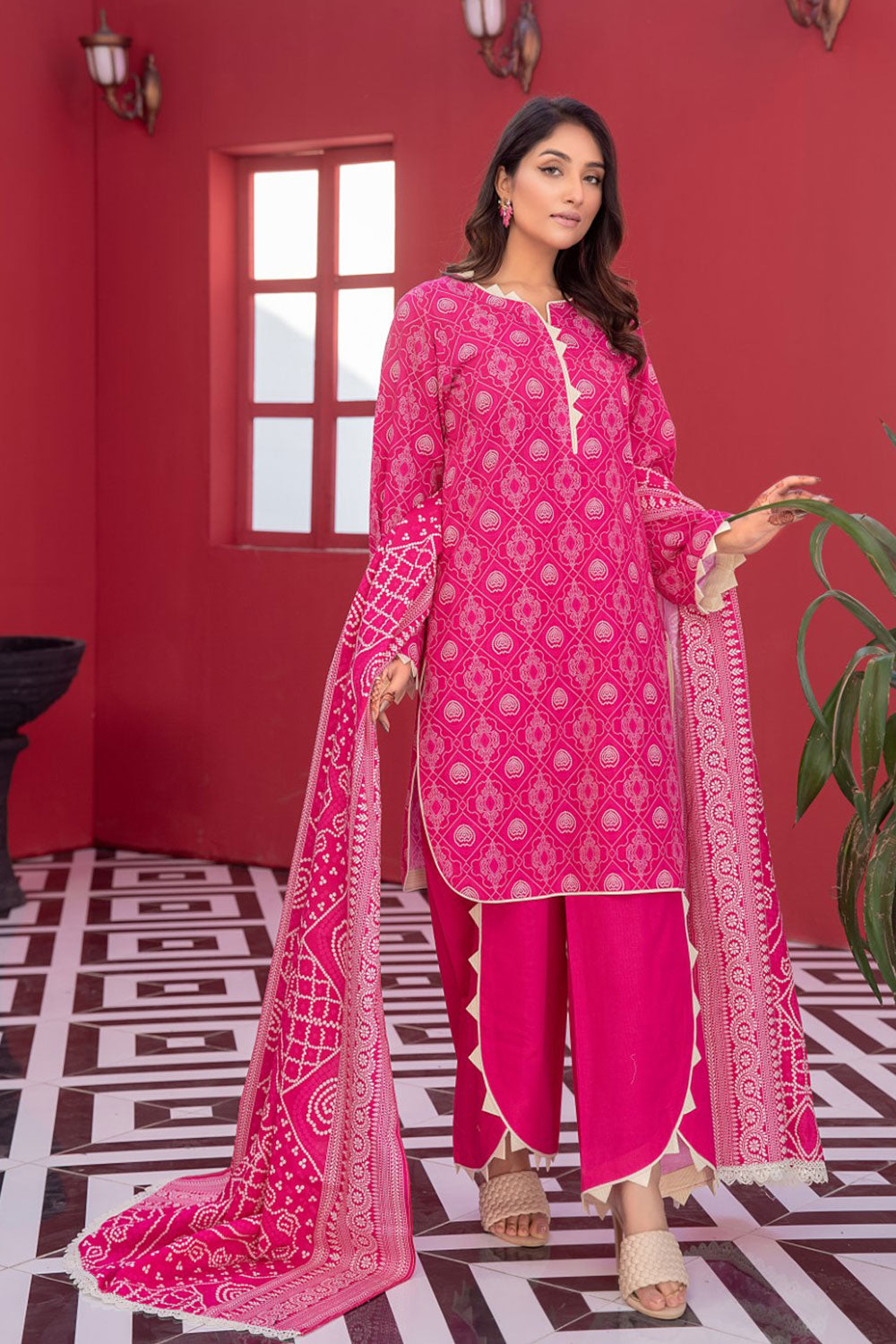 SAFWA GLORIA KHADDAR - SGL-13  - UNSTITCHED