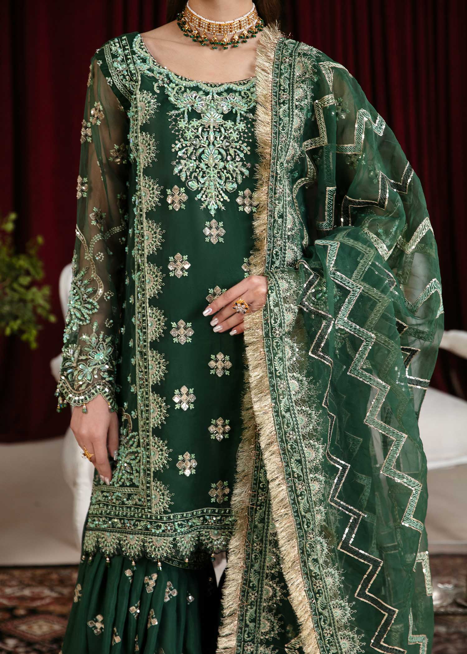 DASTOOR - NOOR-E-JAHAN WEDDING'23 - ZAYNA - UNSTITCHED