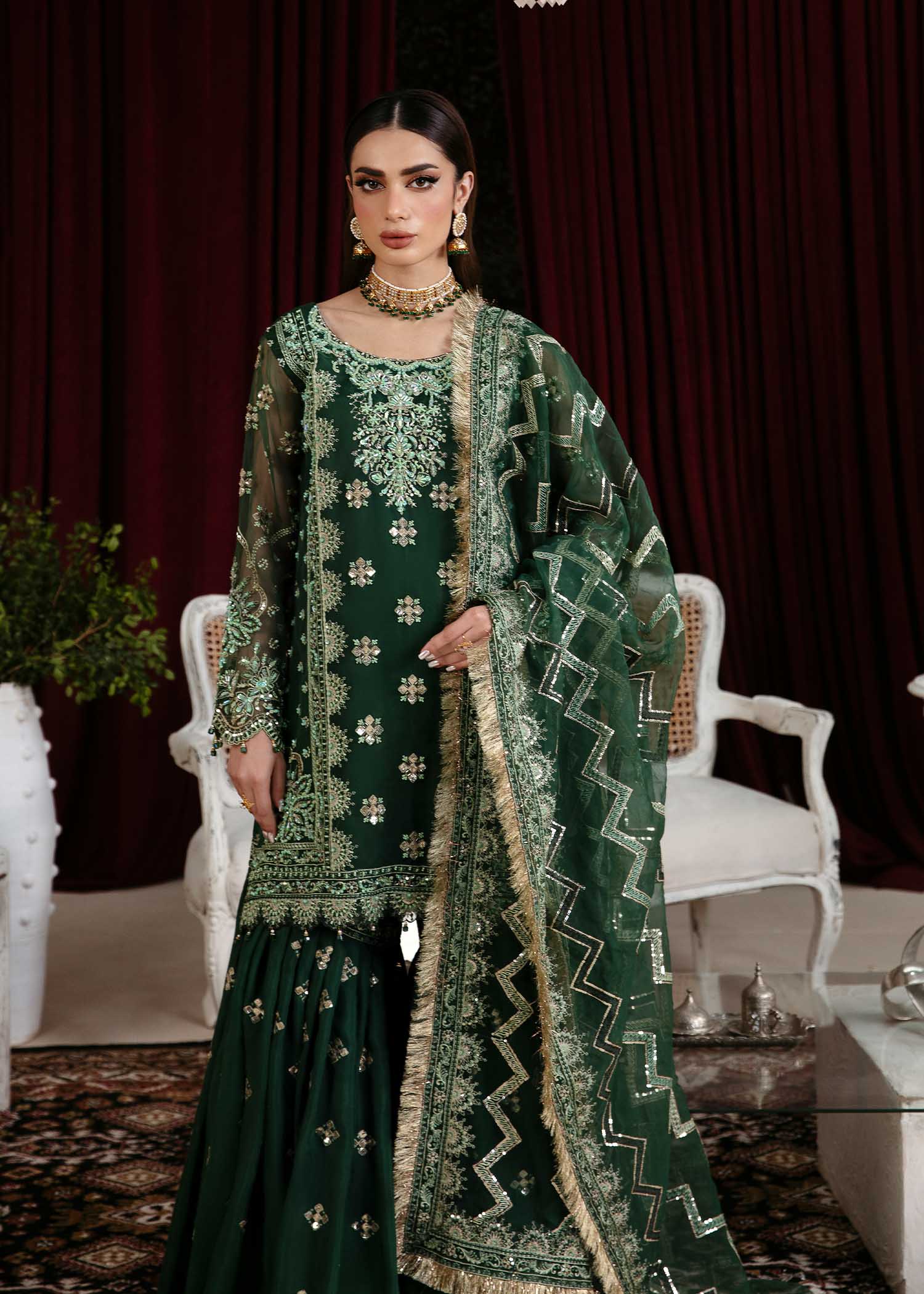 DASTOOR - NOOR-E-JAHAN WEDDING'23 - ZAYNA - UNSTITCHED