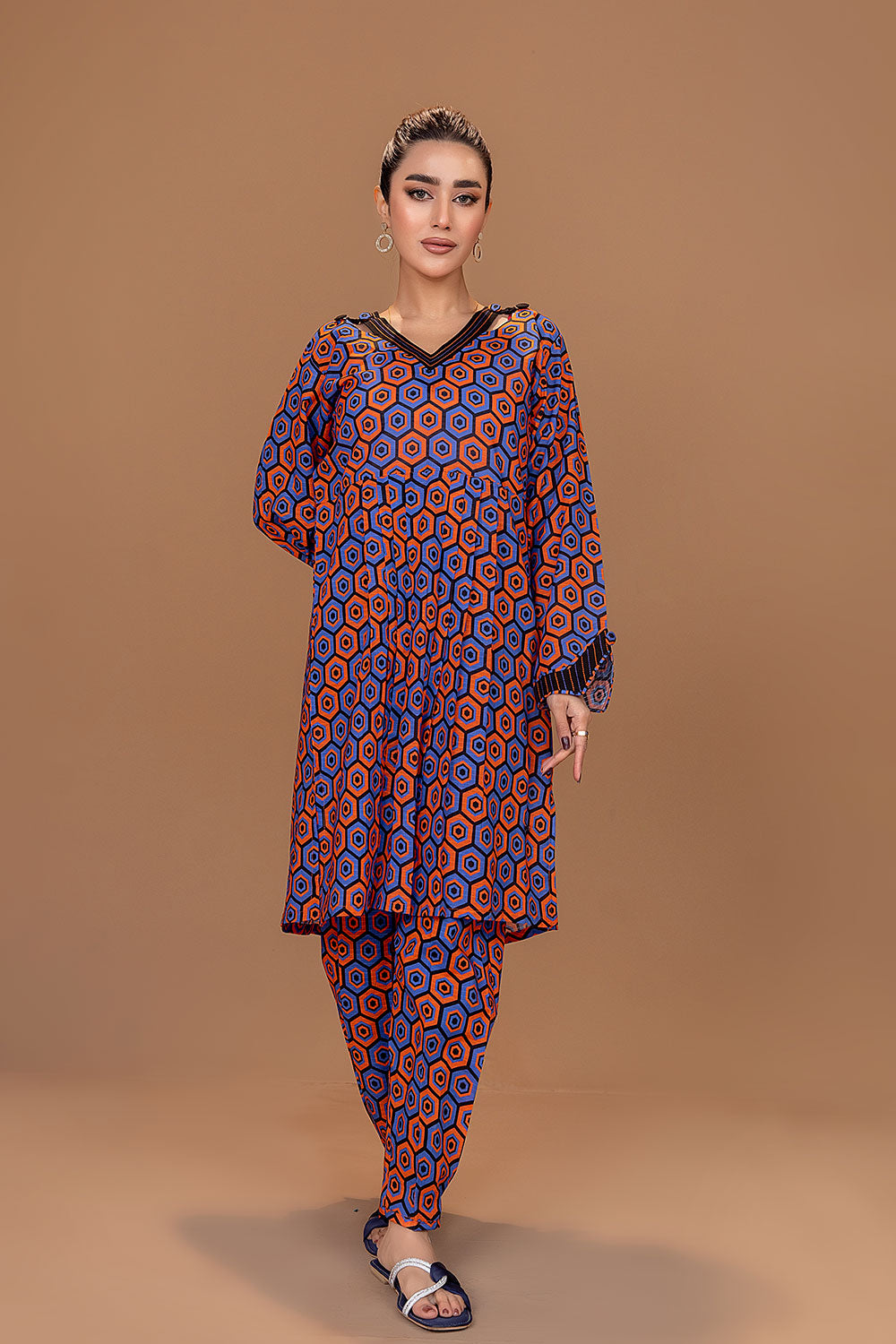 Printed Lawn Pret - 2pc