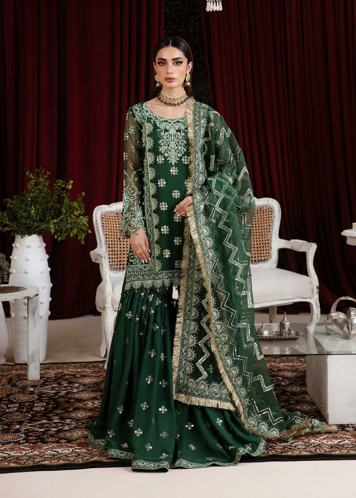 DASTOOR - NOOR-E-JAHAN WEDDING'23 - ZAYNA - UNSTITCHED