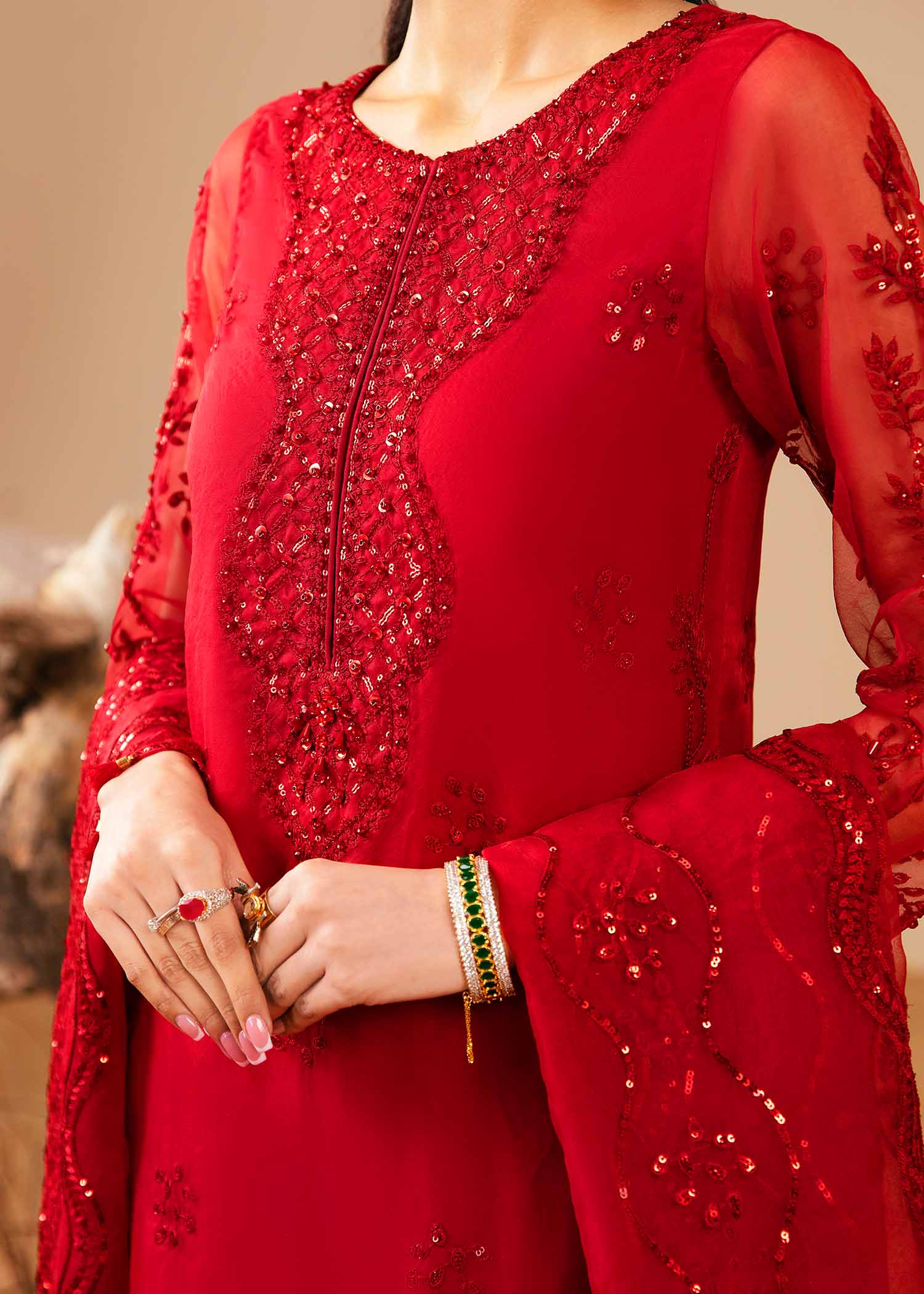 DASTOOR - NOOR-E-JAHAN WEDDING'23 - KUBRA - UNSTITCHED