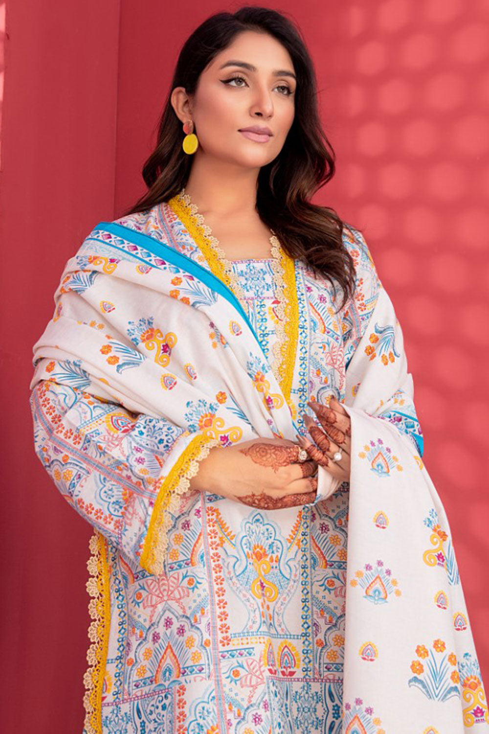 SAFWA GLORIA KHADDAR - SGL-15 - UNSTITCHED