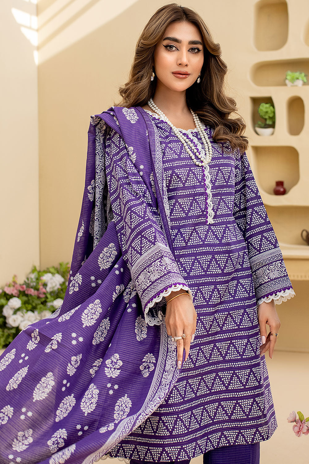 SAFWA - AMORA MASURI KHADDAR - ASK-01 - UNSTITCHED