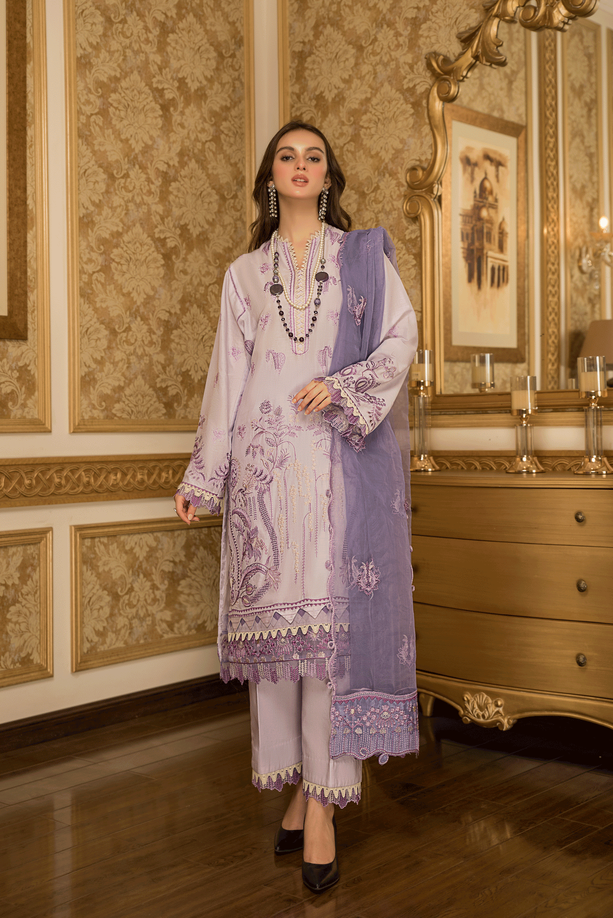 SUVEEZ - PARZIA'23 - PAISLEY (CP-09) - UNSTITCHED