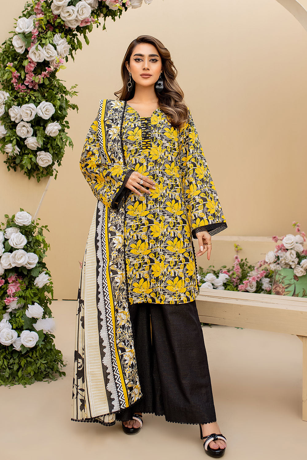 SAFWA - AMORA MASURI KHADDAR - ASK-06 - UNSTITCHED