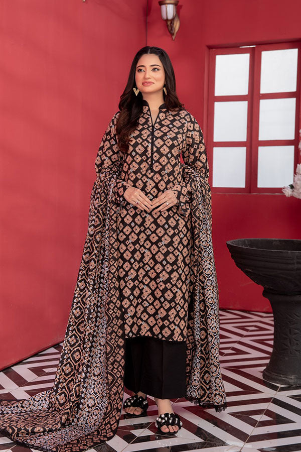 SAFWA GLORIA KHADDAR - SGL-07 - UNSTITCHED