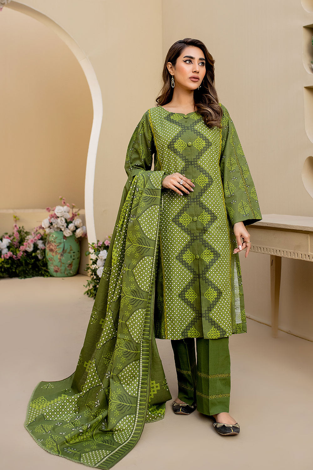 SAFWA - AMORA MASURI KHADDAR - ASK-07 - UNSTITCHED