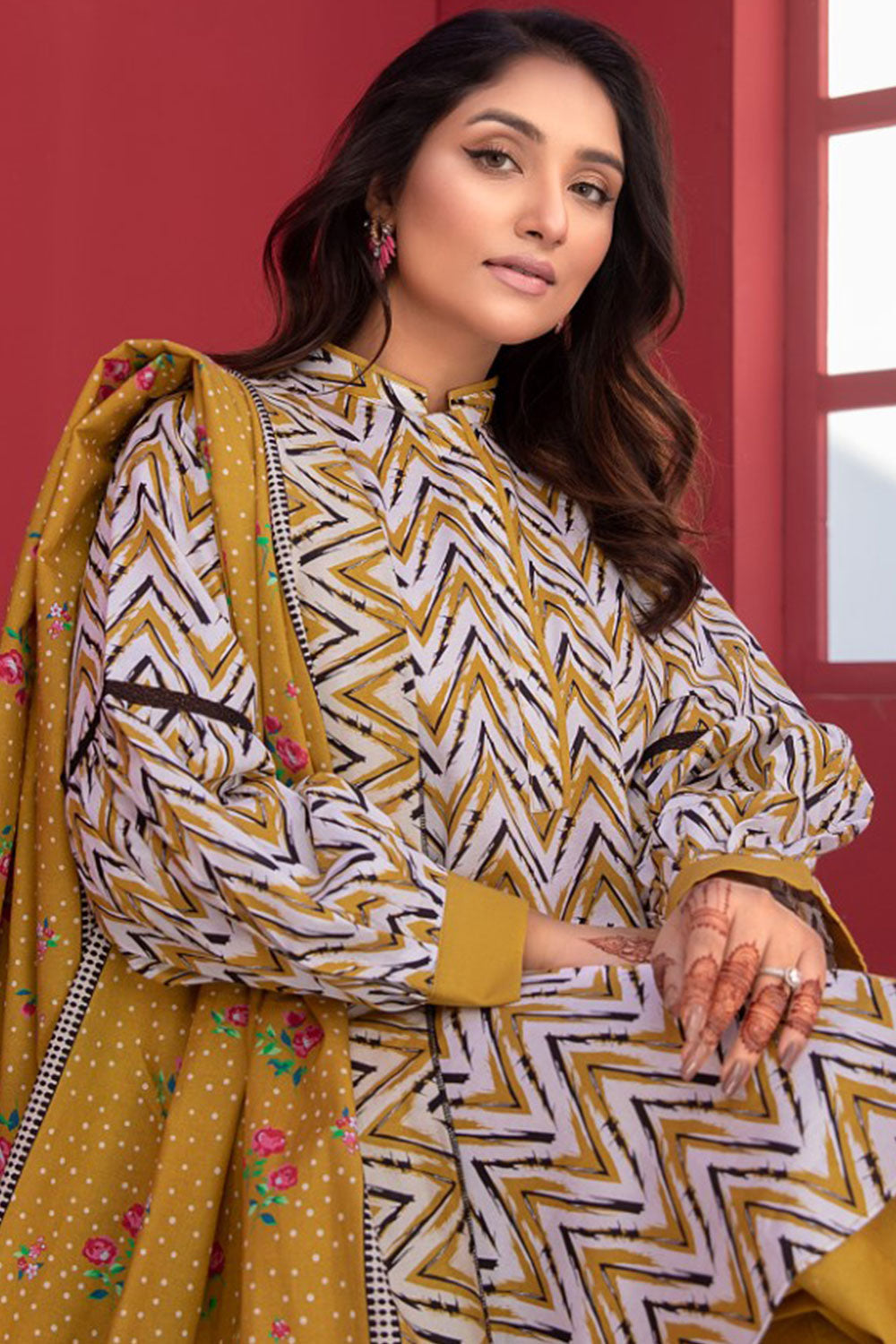 SAFWA GLORIA KHADDAR - SGL-11 - UNSTITCHED