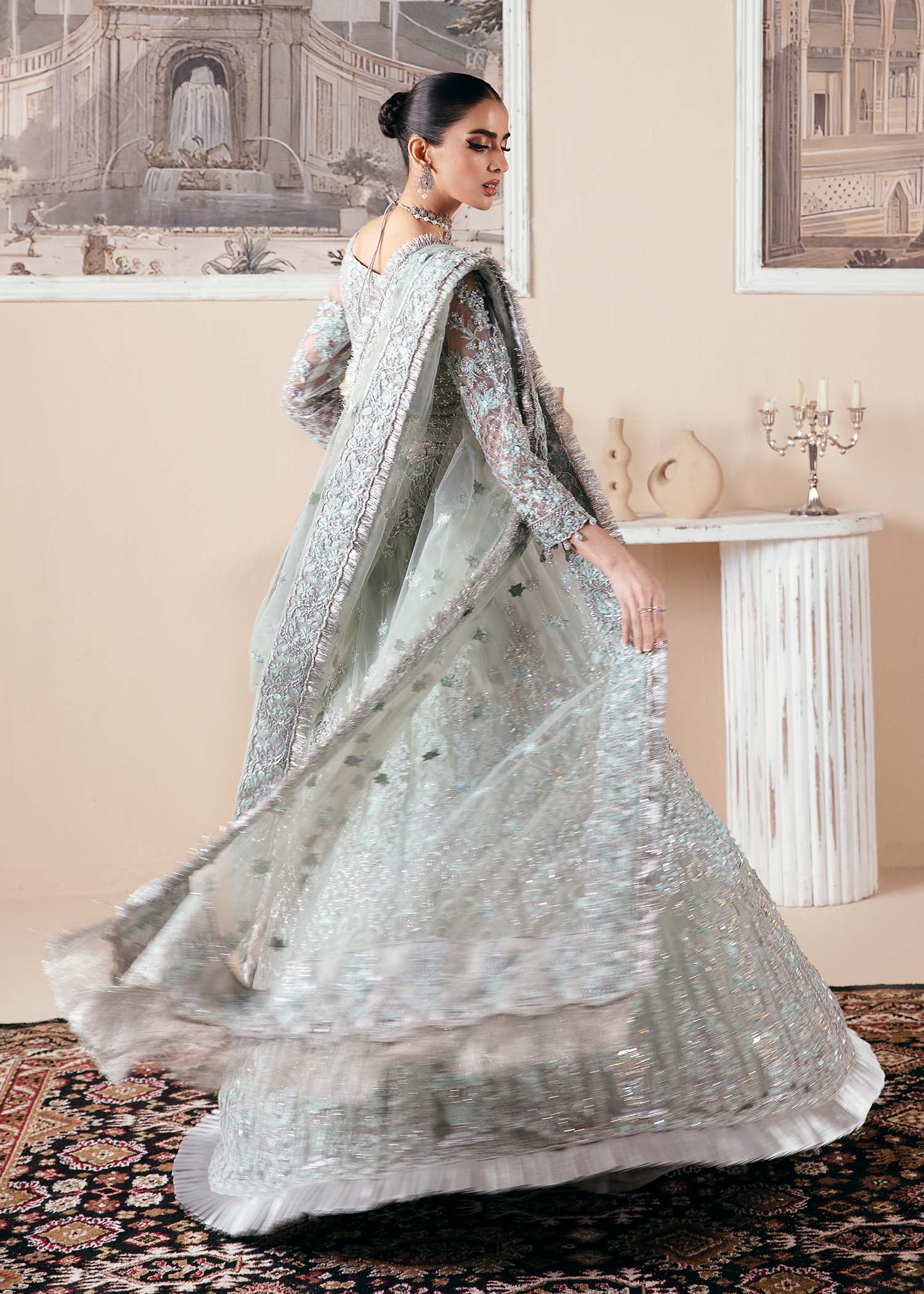 DASTOOR - NOOR-E-JAHAN WEDDING'23 - QAMAR - UNSTITCHED