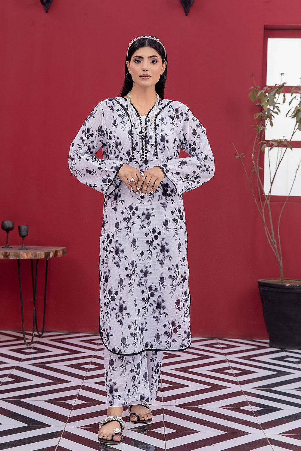 Printed Lawn Pret - 2pc