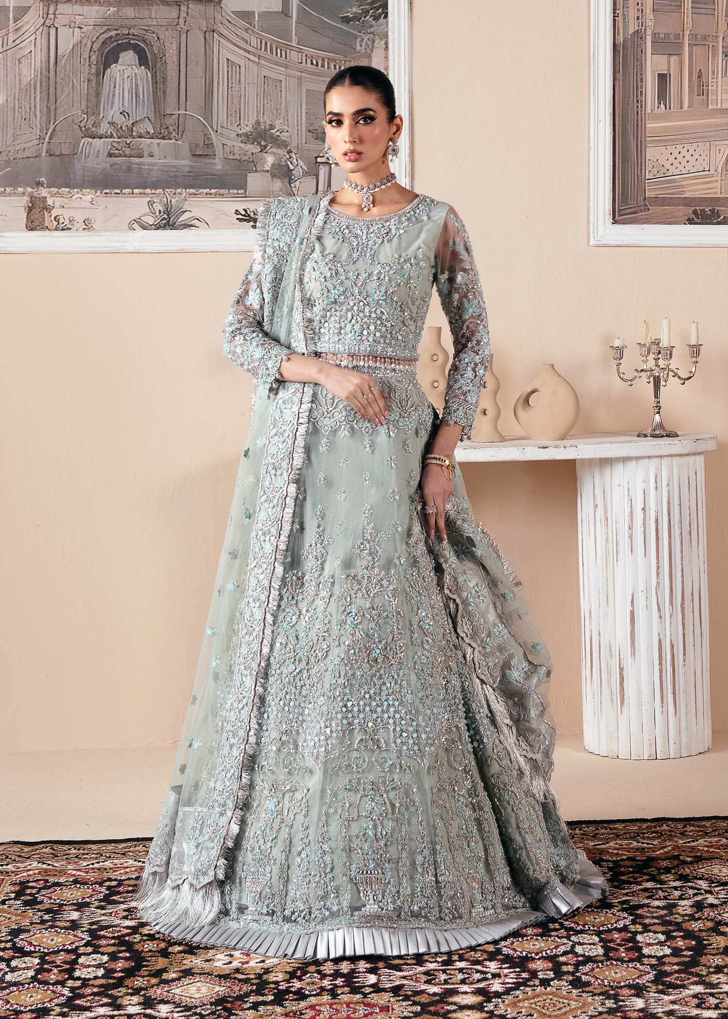 DASTOOR - NOOR-E-JAHAN WEDDING'23 - QAMAR - UNSTITCHED