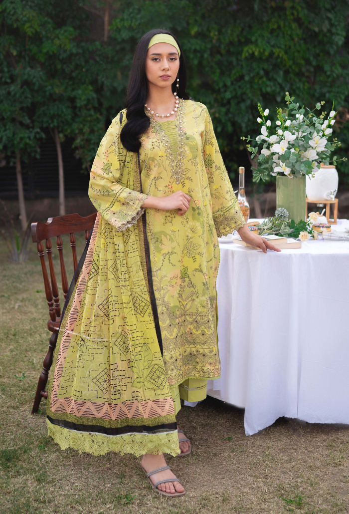 GARDENIA SS '24 - PRINTKARI LAWN - PLG 09 - UNSTITCHED