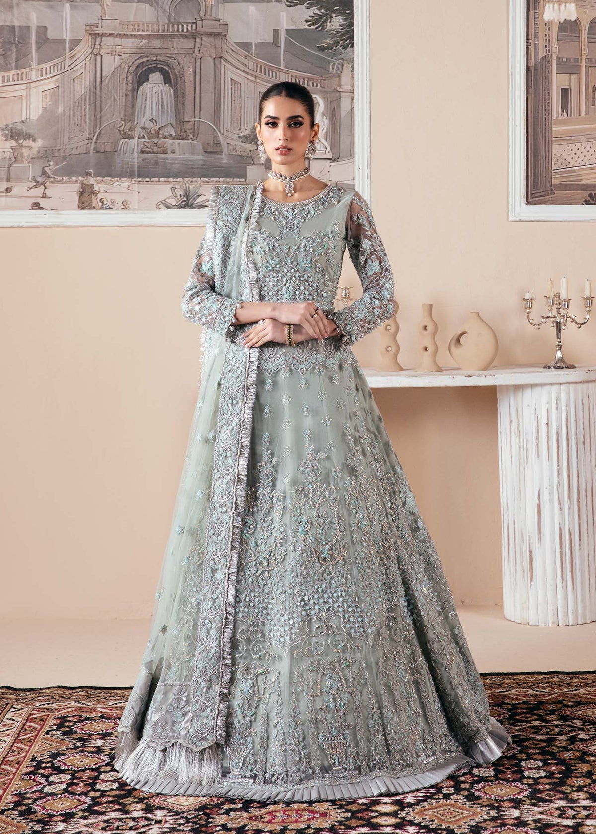 DASTOOR - NOOR-E-JAHAN WEDDING'23 - QAMAR - UNSTITCHED