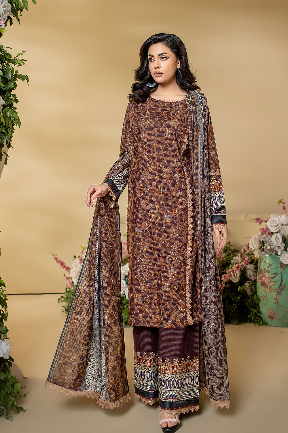 SAFWA - AMORA MASURI KHADDAR - ASK-12 - UNSTITCHED