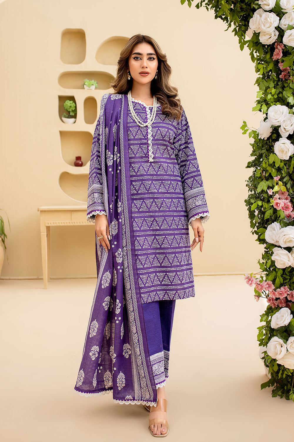 SAFWA - AMORA MASURI KHADDAR - ASK-01 - UNSTITCHED