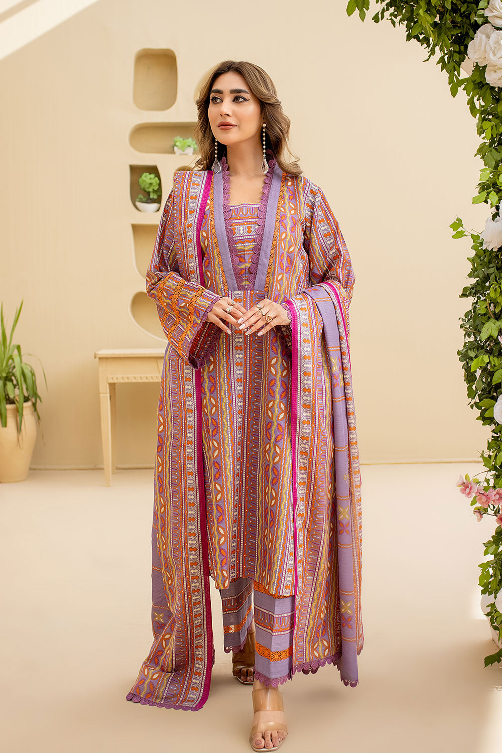 SAFWA - AMORA MASURI KHADDAR - ASK-02 - UNSTITCHED