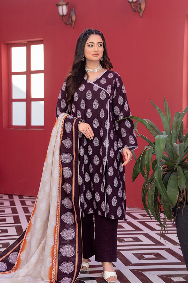 SAFWA GLORIA KHADDAR - SGL-03 - UNSTITCHED