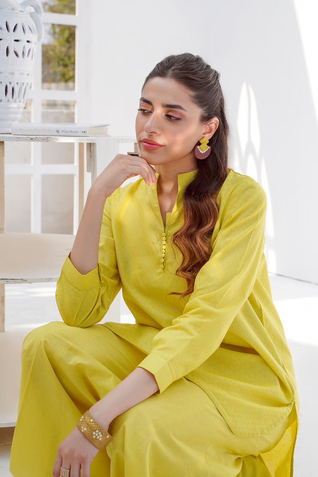 NEESHAY - DAILY WEAR - LEMON YELLOW - PRET