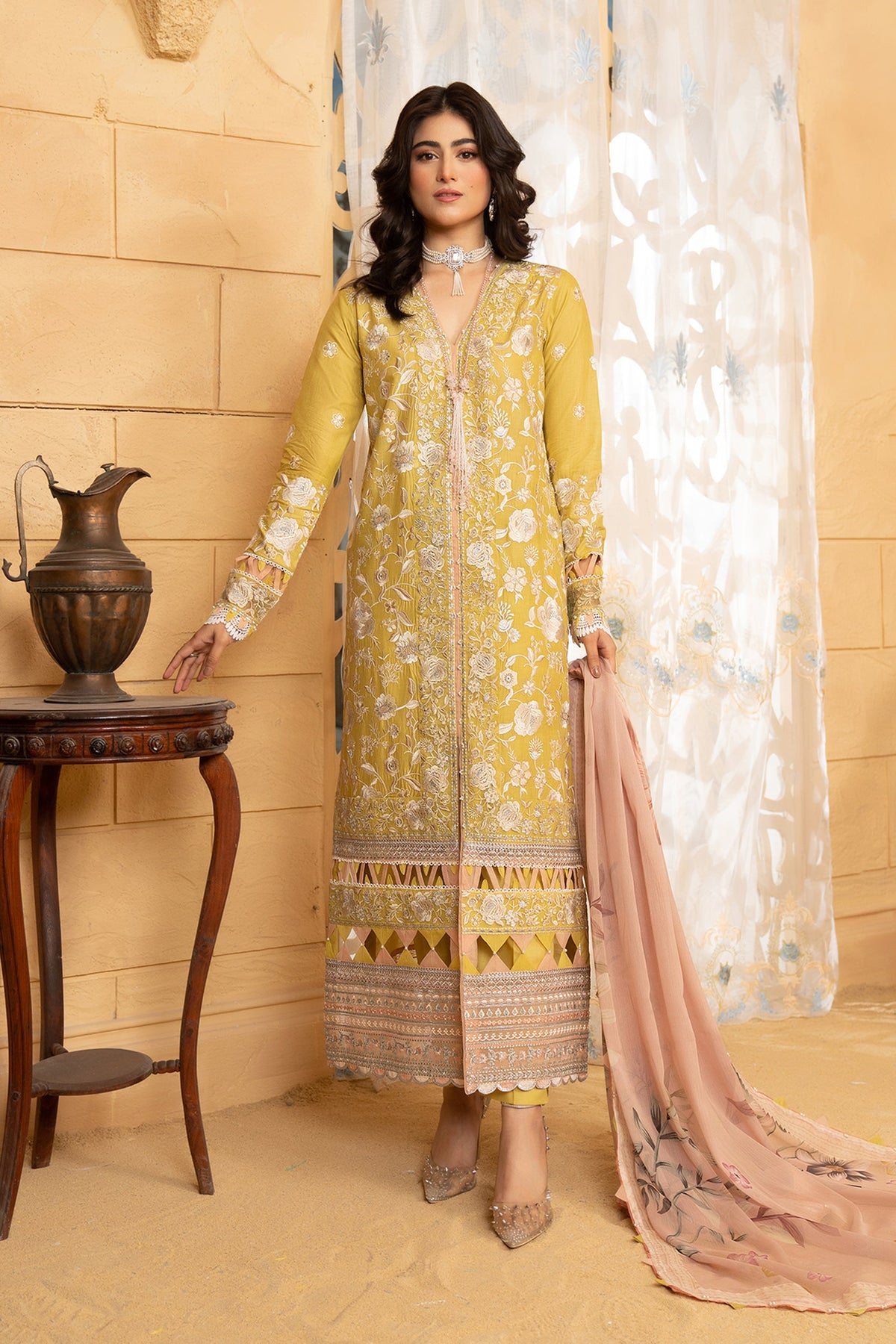 LIME - SUMMER LUXUERY LAWN '24 - UNSTITCHED