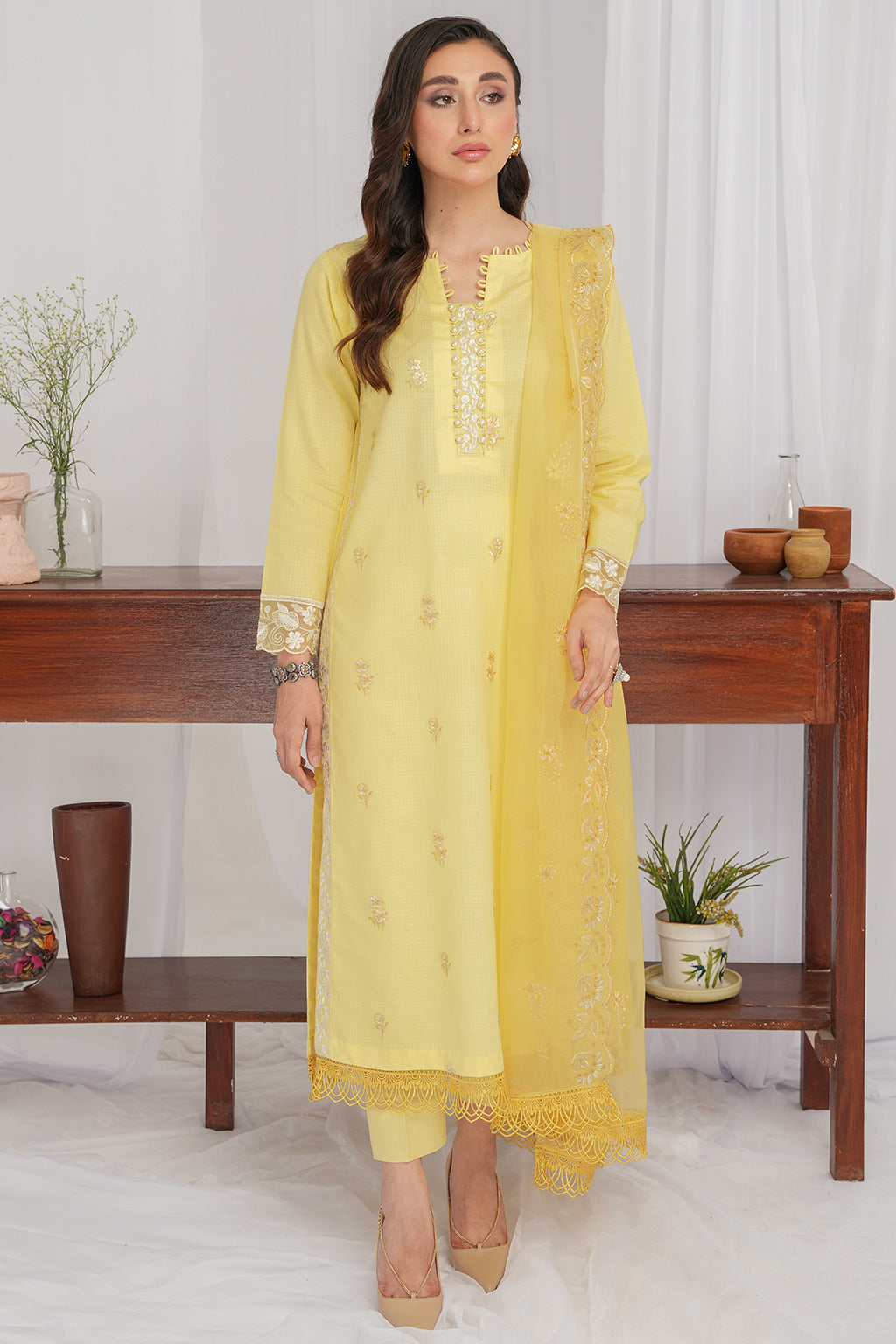 NEESHAY - ONLINE EXCLUSIVE - JASMINE - UNSTITCHED