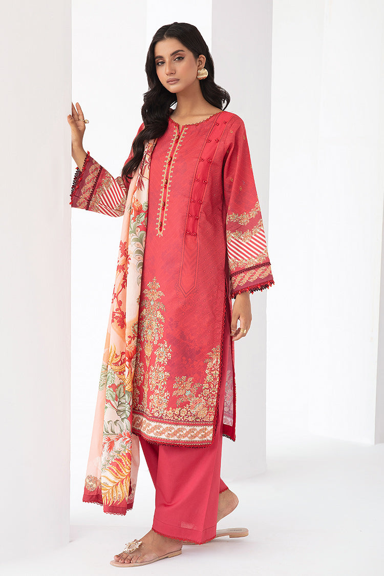 3-PC -  DIGITAL PRINTED LAWN SUIT - UNSTITCHED