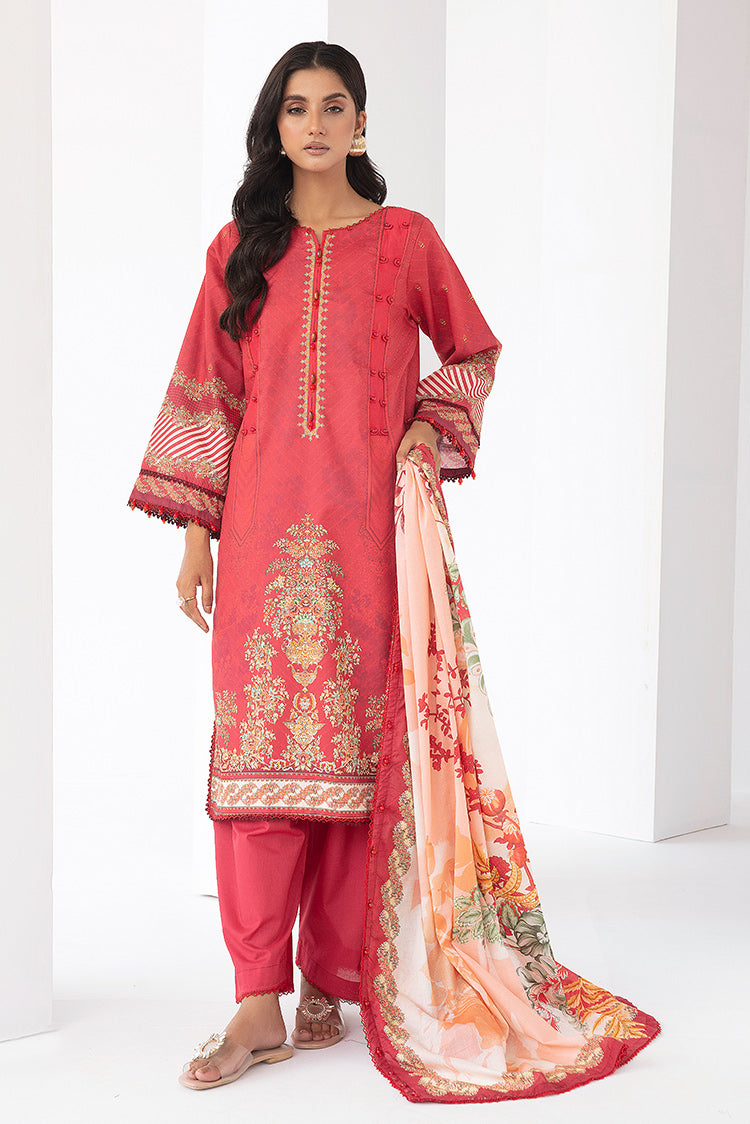 3-PC -  DIGITAL PRINTED LAWN SUIT - UNSTITCHED