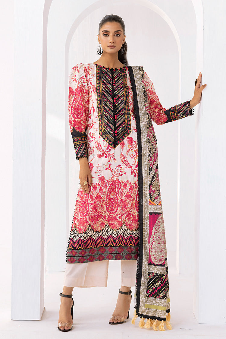 3-PC -  DIGITAL PRINTED LAWN SUIT - UNSTITCHED