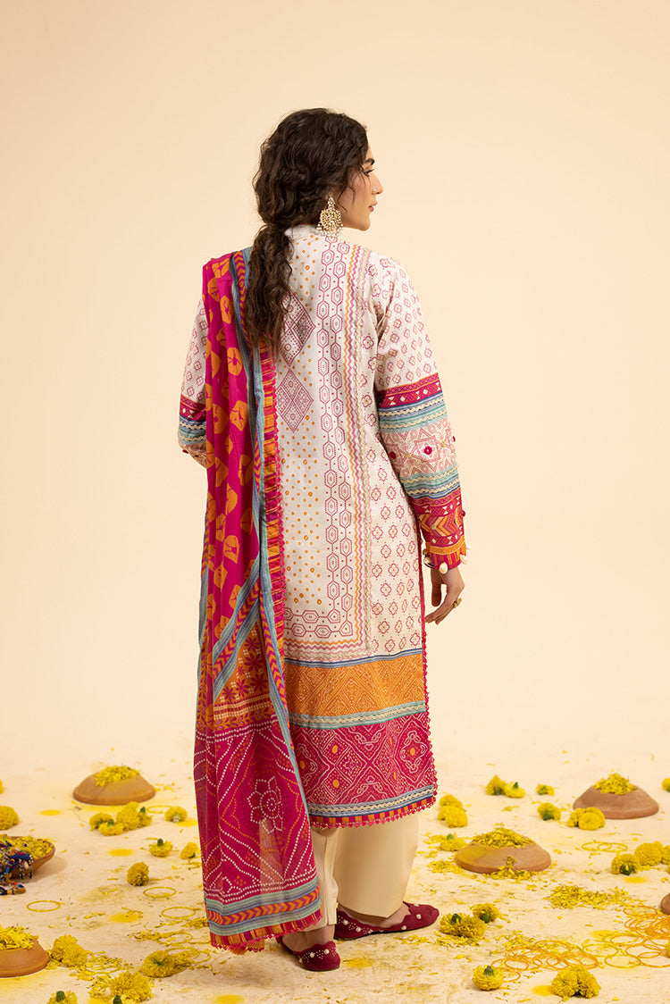 3-PC -  DIGITAL PRINTED LAWN SUIT - UNSTITCHED