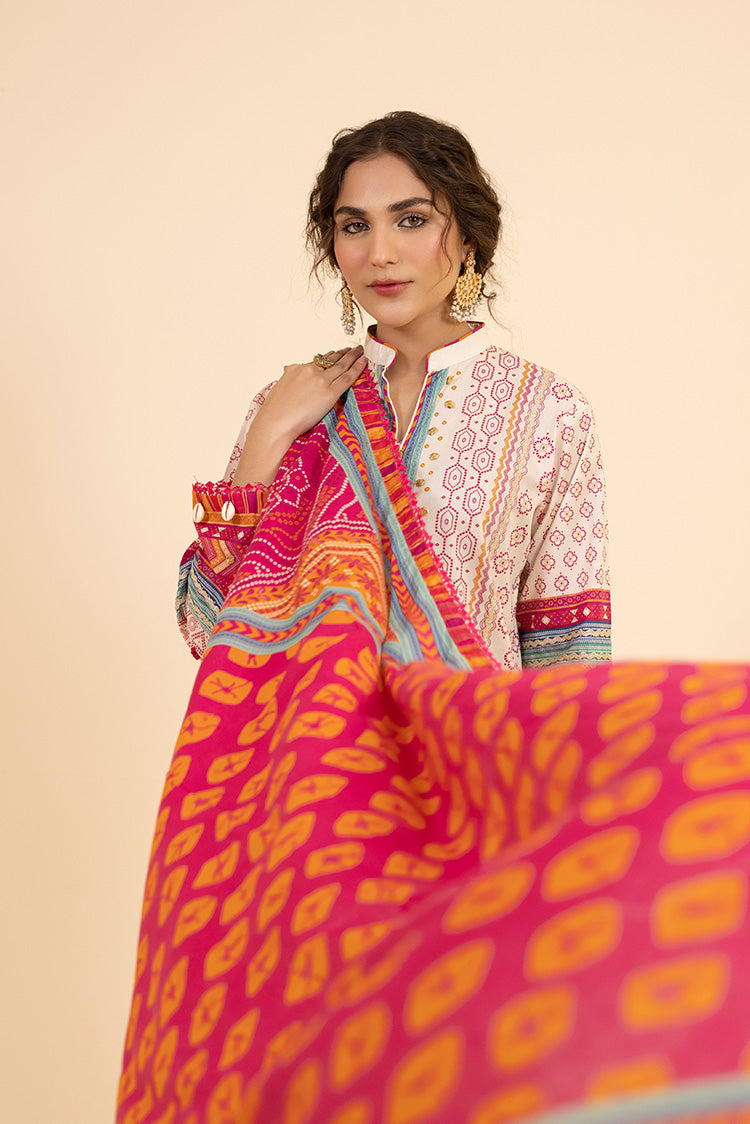 3-PC -  DIGITAL PRINTED LAWN SUIT - UNSTITCHED