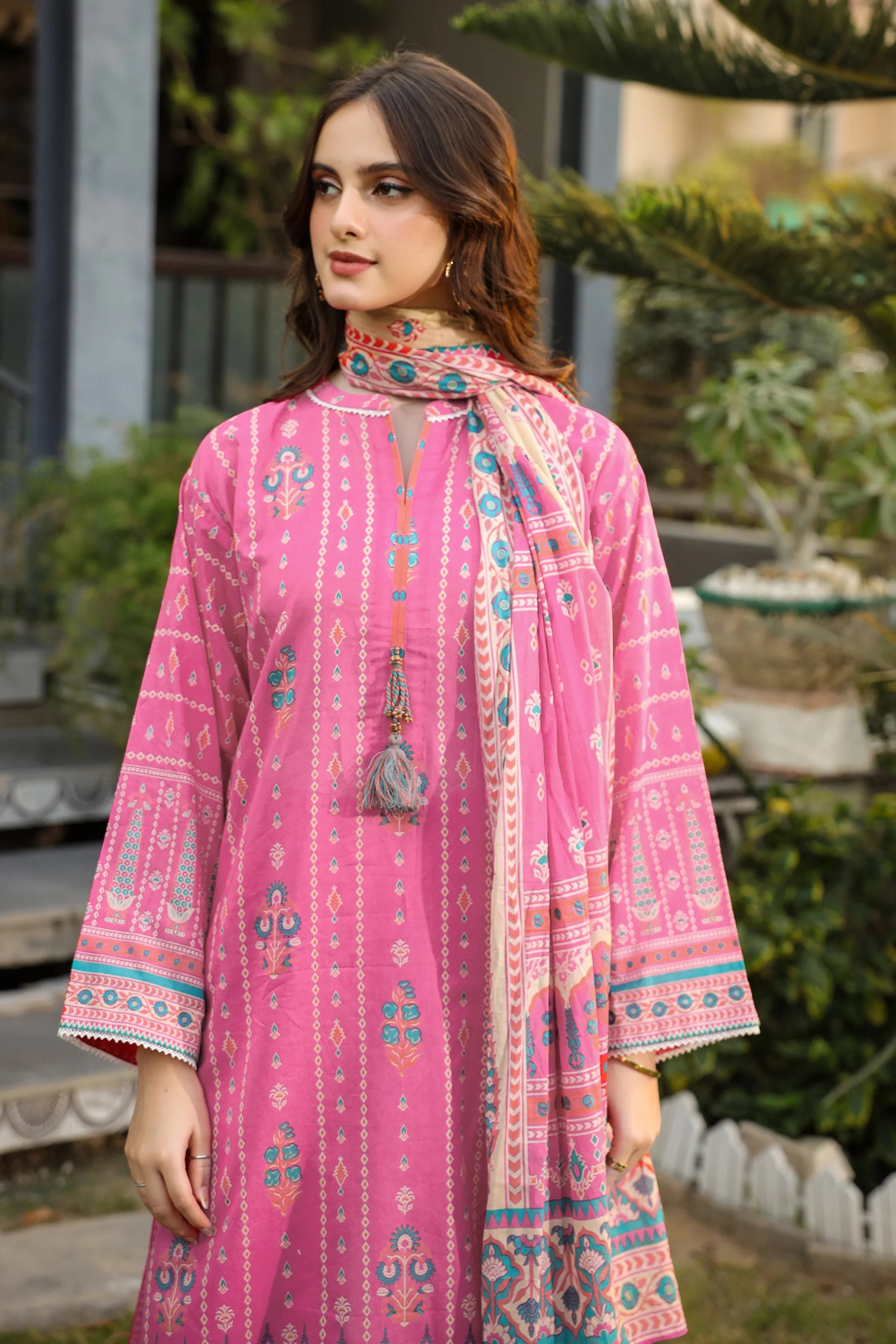 KOMAL PRINTS - LG-MM-0011-B - UNSTITCHED