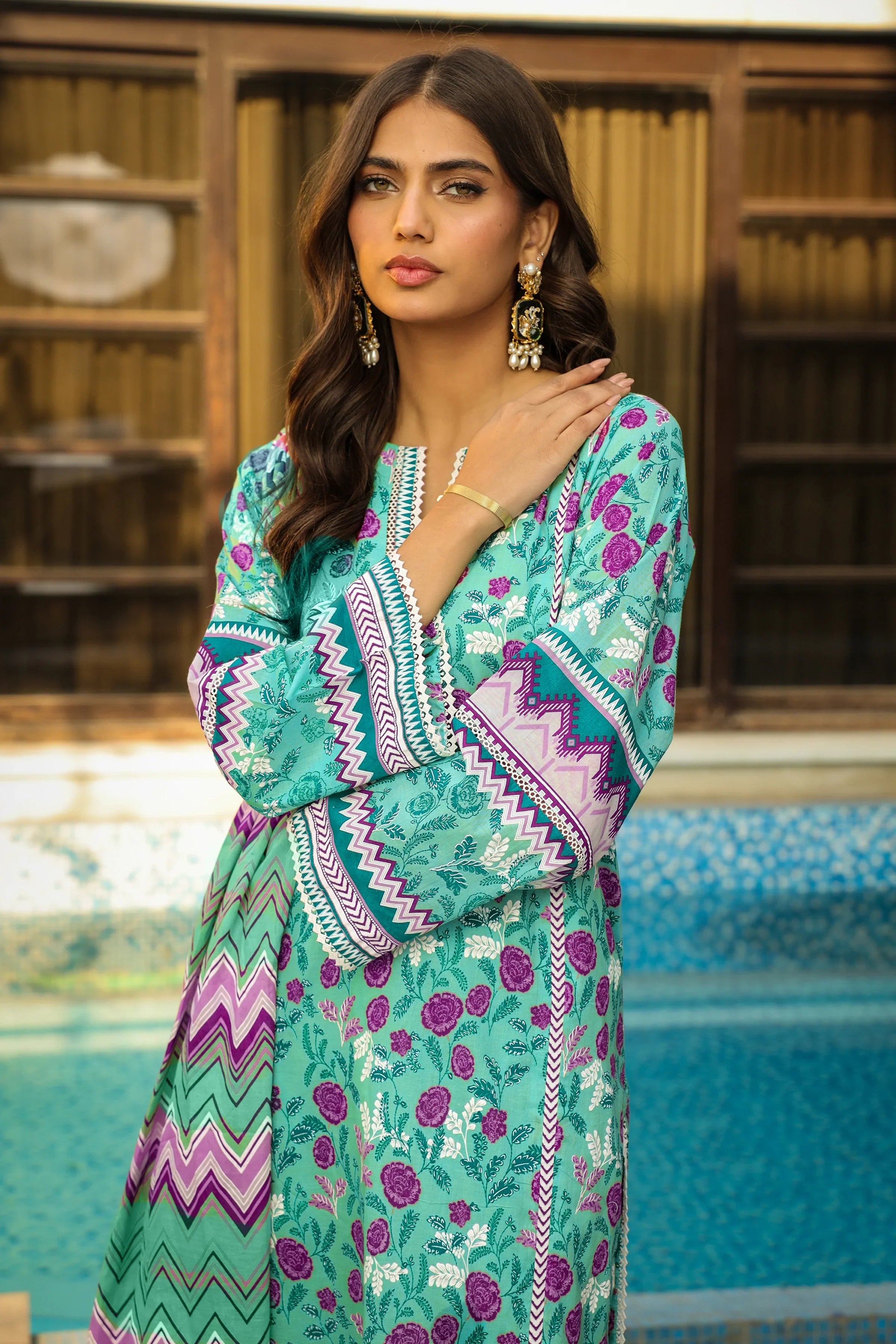 KOMAL PRINTS - LG-MM-0013-A - UNSTITCHED