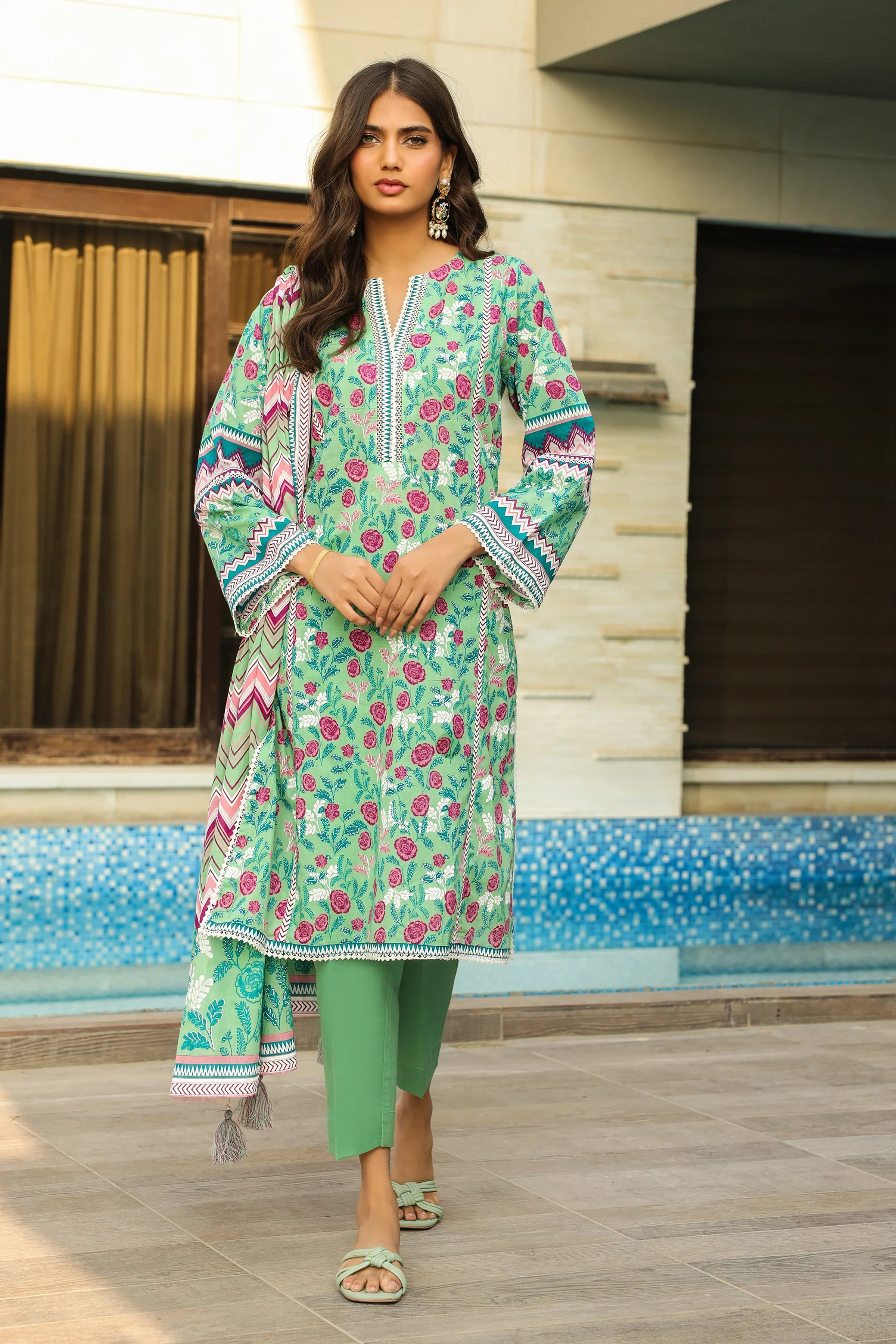 KOMAL PRINTS - LG-MM-0013-A - UNSTITCHED