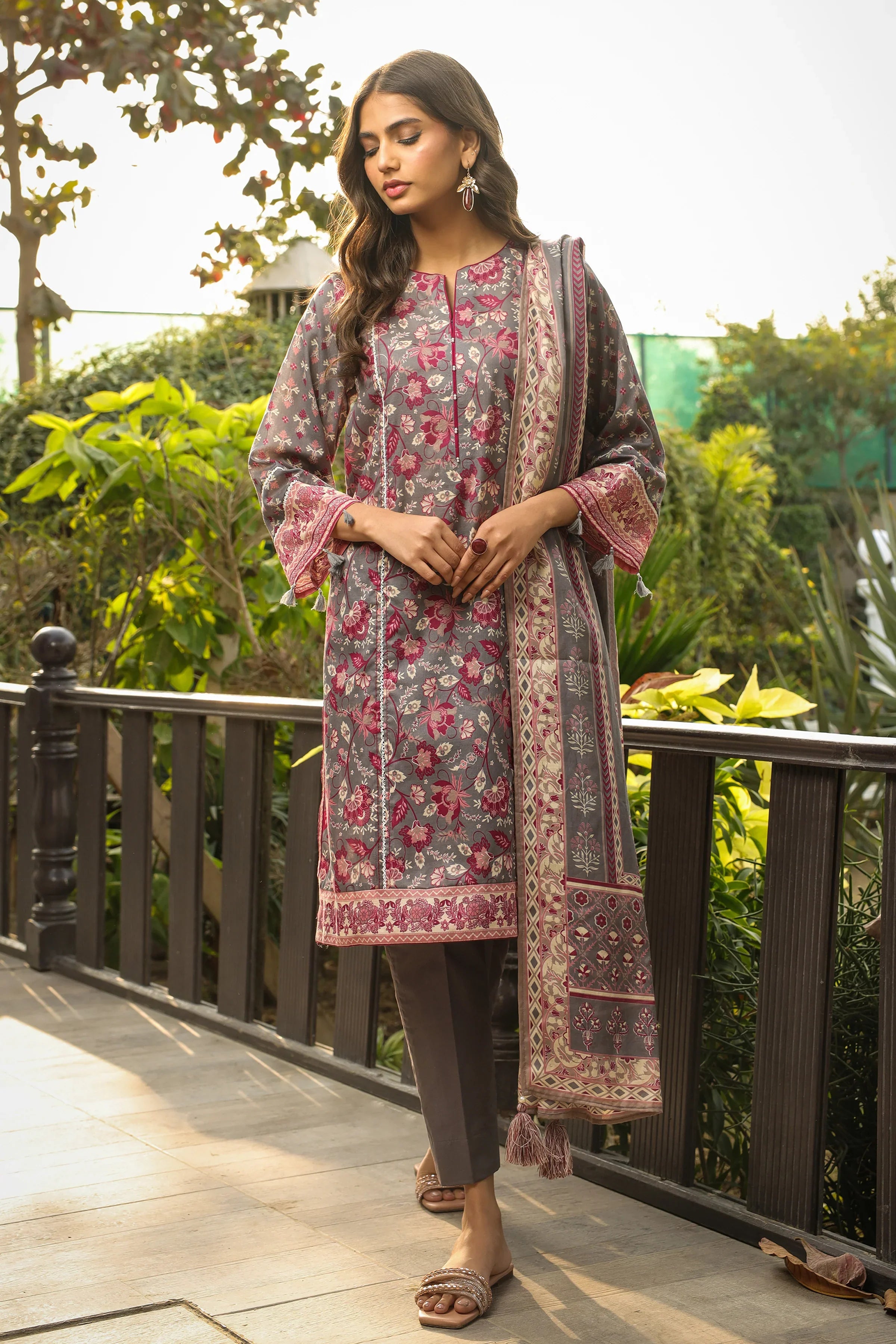 KOMAL PRINTS - LG-RL-0033-A - UNSTITCHED