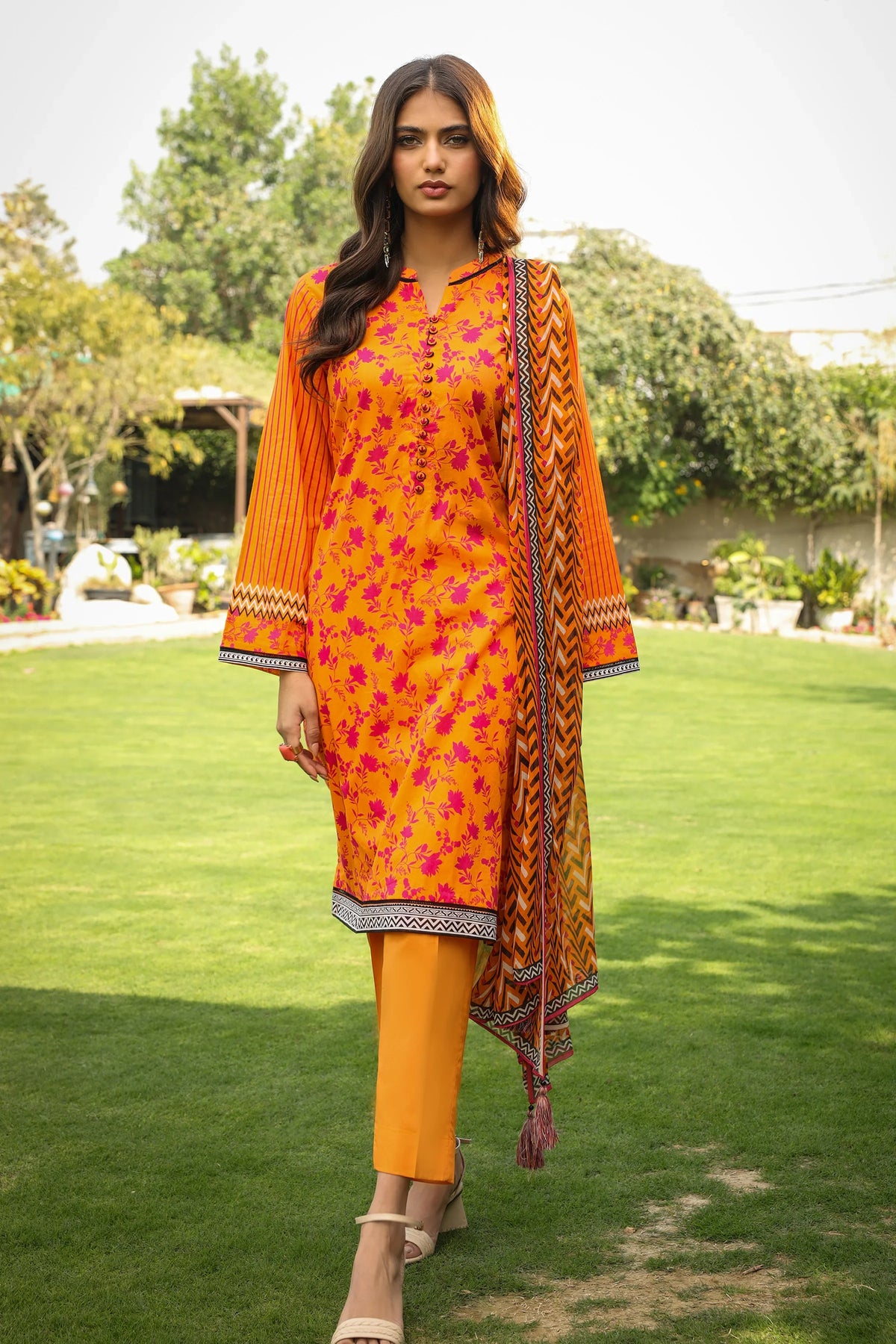 KOMAL PRINTS - LG-SR-0147-A - UNSTITCHED