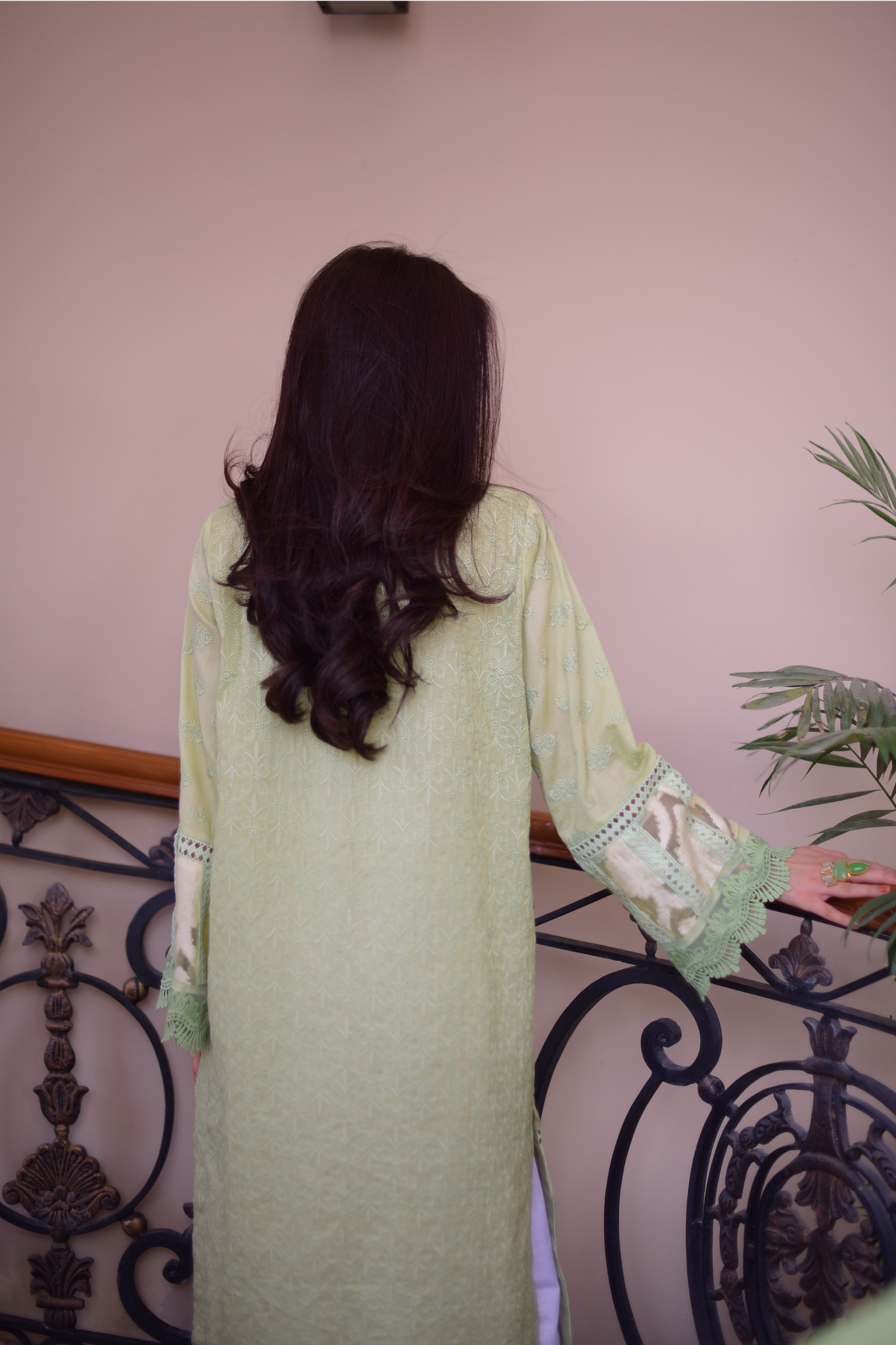 RJ's PRET -  BAHAR - SHEEN GREEN - LUXURY PRET