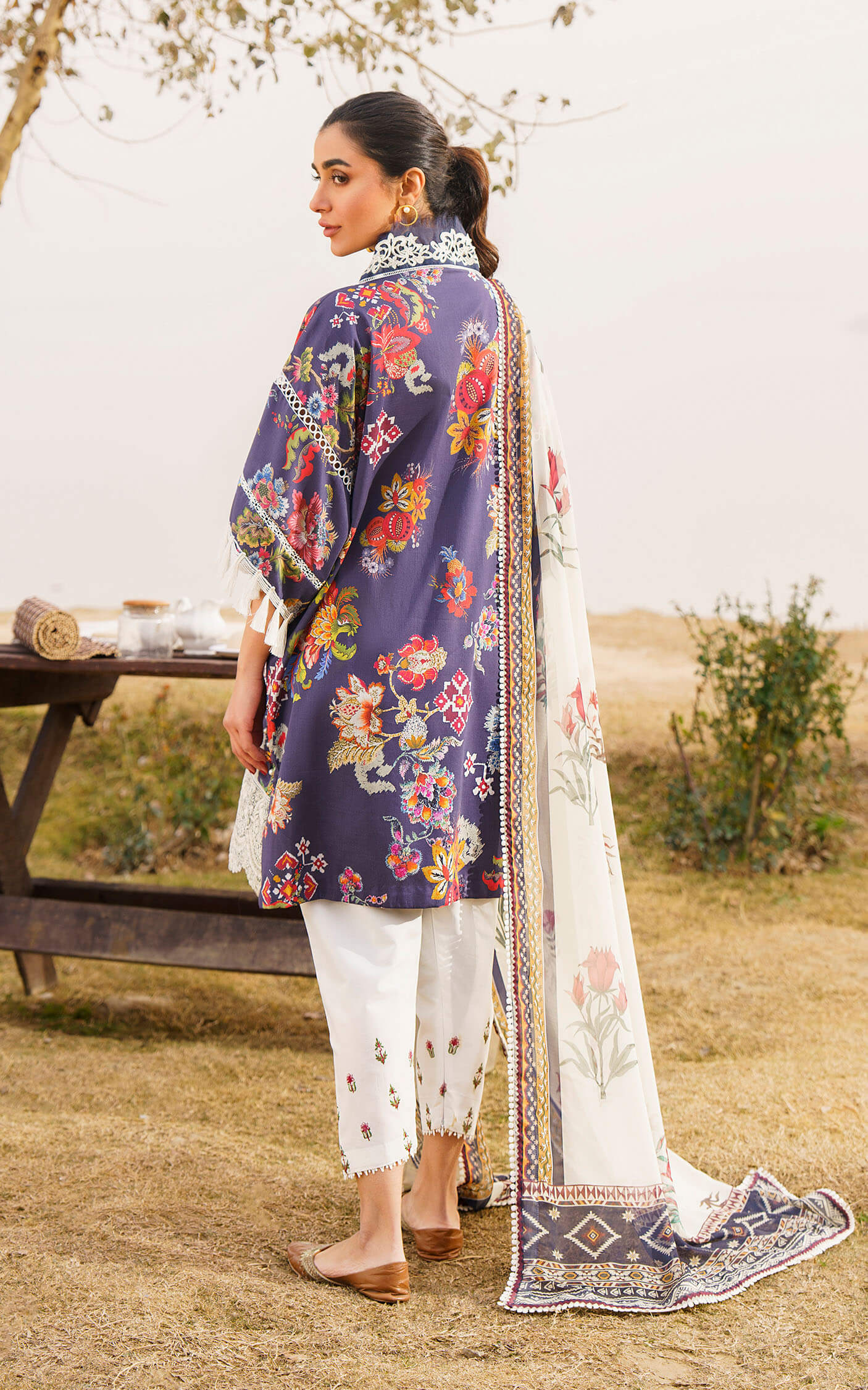 MERAKI LAWN '24 VOL-1 - ALORA-U141M003 - UNSTITCHED