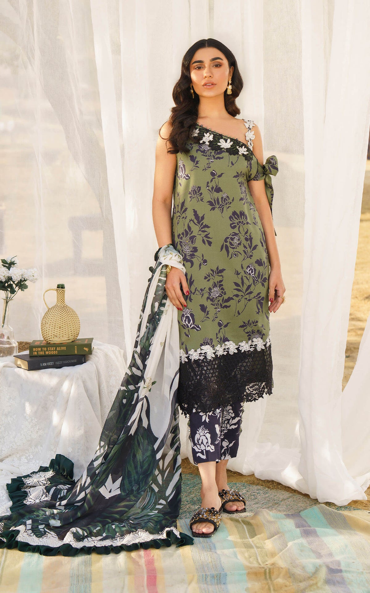 MERAKI LAWN '24 VOL-1 - DARCY-U141M011 - UNSTITCHED