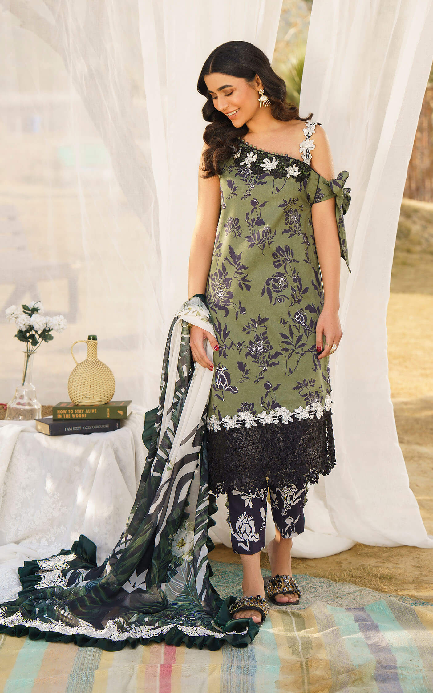 MERAKI LAWN '24 VOL-1 - DARCY-U141M011 - UNSTITCHED