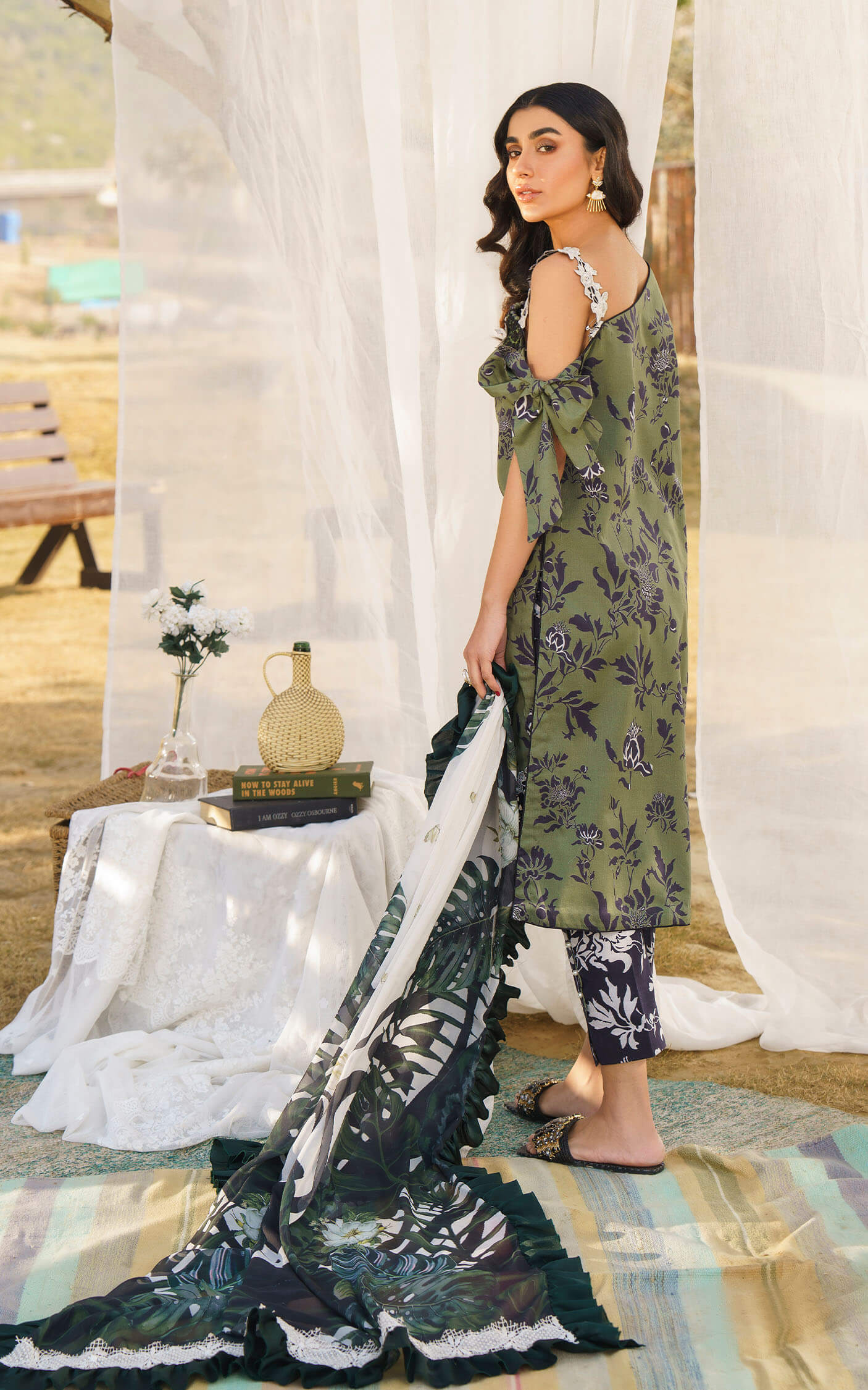 MERAKI LAWN '24 VOL-1 - DARCY-U141M011 - UNSTITCHED