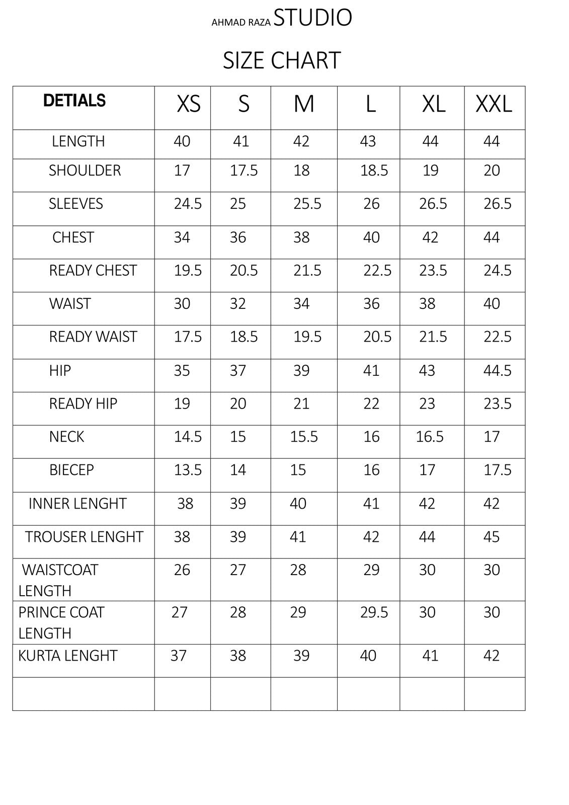 AHMAD RAZA - AR5103 - MENSWEAR