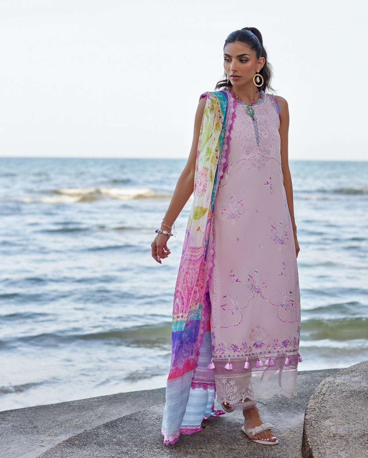 SUAY LAWN '24 - IZUMI PINK - UNSTITCHED