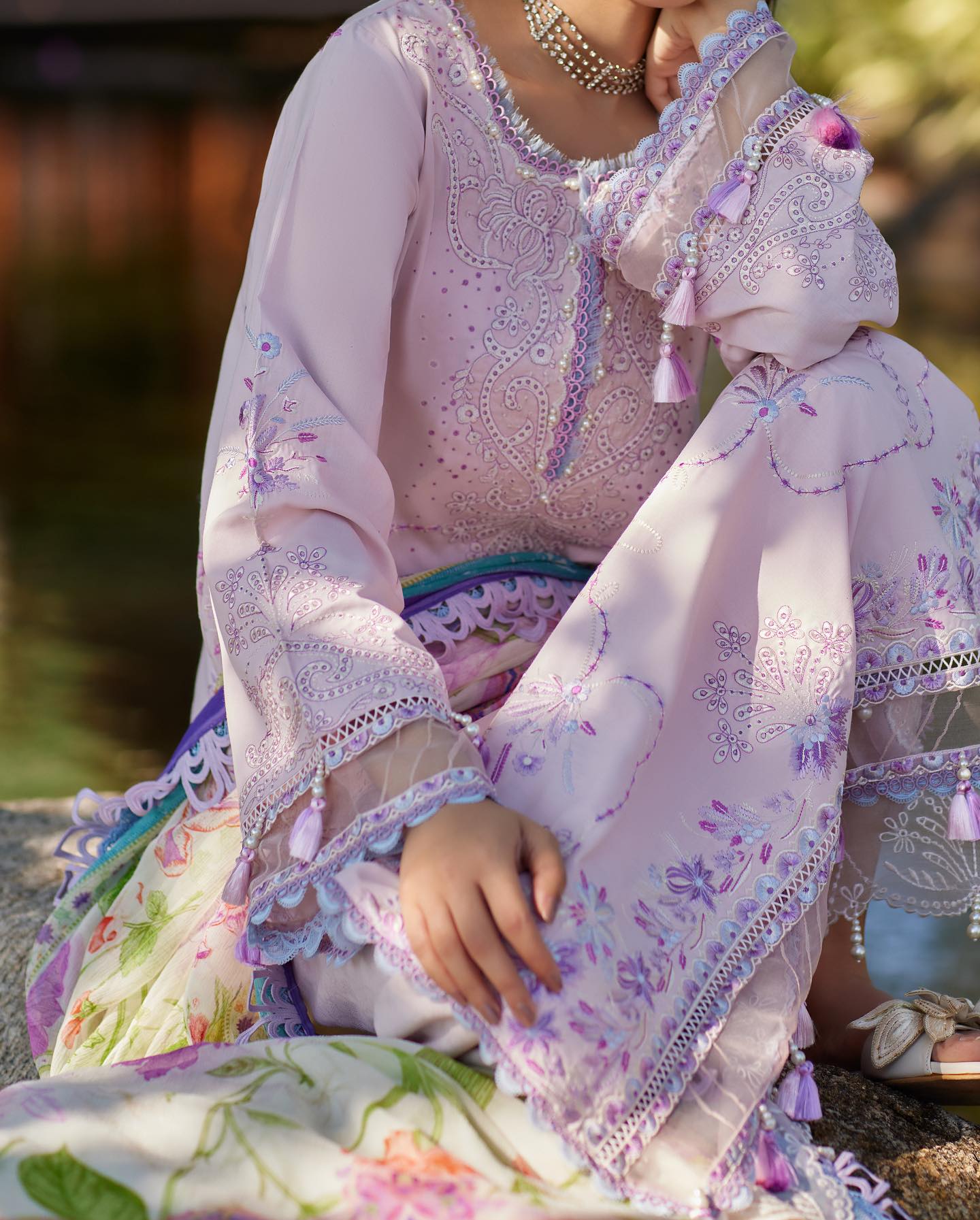 SUAY LAWN '24 - IZUMI PINK - UNSTITCHED