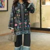 Swiss Lawn 2PC Printed Suit Black
