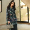Swiss Lawn 2PC Printed Suit Black