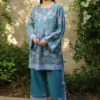 Swiss Lawn Printed Shirt Trouser Set