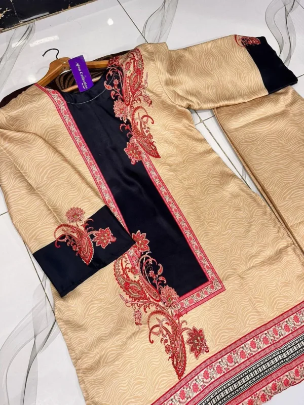 Women Silk Co-Ord Set Women Silk Co-Ord Set