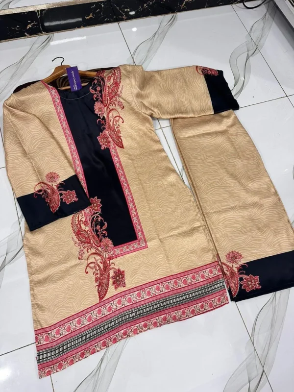 Women Silk Co-Ord Set Women Silk Co-Ord Set